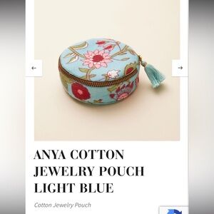 Mignonne Gavigan ANYA jewelry pouch